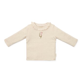 Little Dutch T-shirt lange mouw Sand