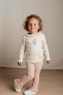 Little Dutch T-shirt lange mouw Sand