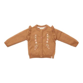 Little Dutch Gebreid vest Brown