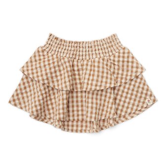 Little Dutch Rok Brown check