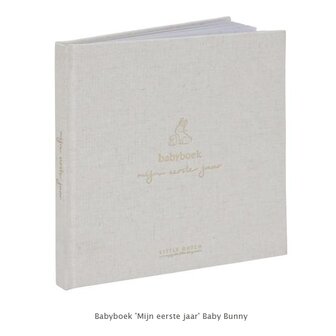 Little Dutch Babyboek &#039;Mijn eerste jaar&#039; Baby Bunny