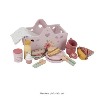 Little Dutch Houten picknick set