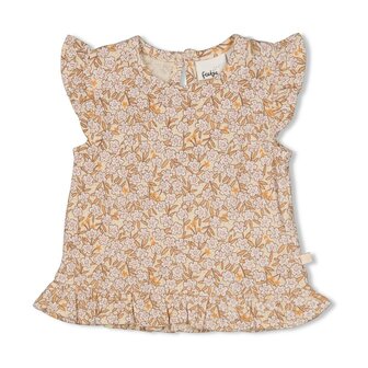 Feetje T-shirt ruches AOP - Flower Field 51700918