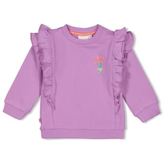 Feetje Sweater ruches - Picknick Perfect 51602540