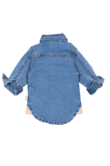 BESS Blouse Jog Denim 251002-021