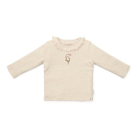 Little Dutch T-shirt lange mouw Sand