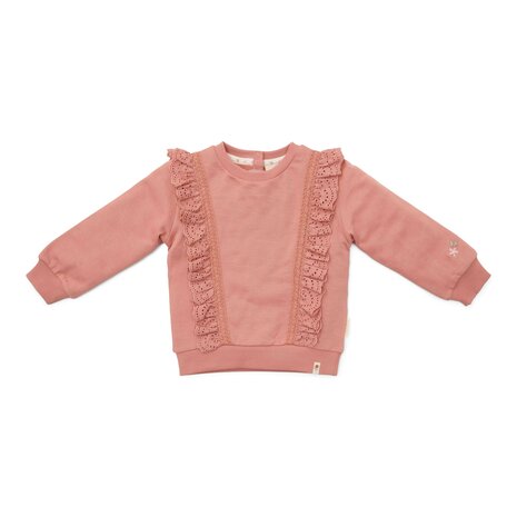 Little Dutch Sweater trui Warm Pink