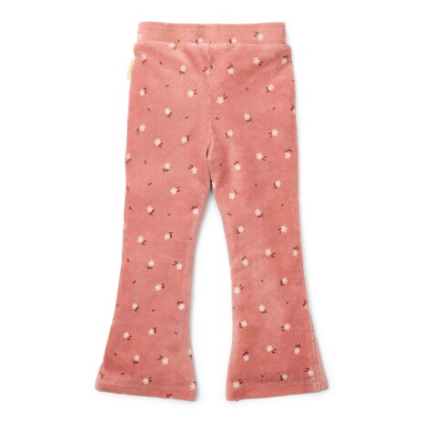 Little Dutch Flare broek Warm Rose Flowers