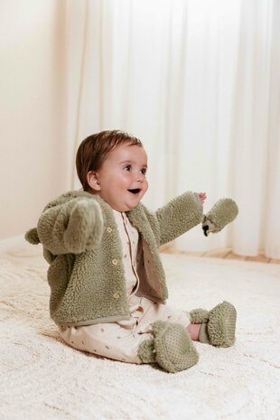 Little Dutch Teddy wantjes Soft Green