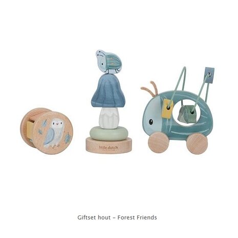 Little Dutch Giftset hout - Forest Friends