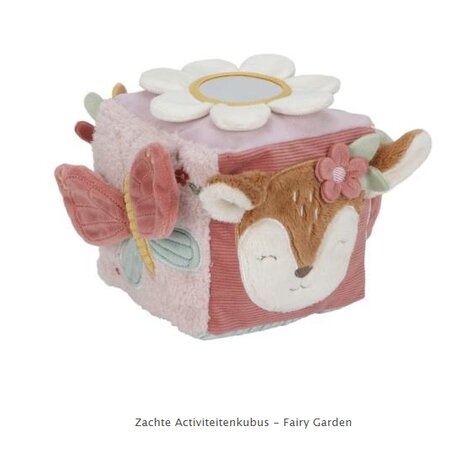 Little Dutch Zachte Activiteitenkubus - Fairy Garden