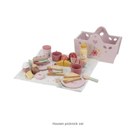 Little Dutch Houten picknick set