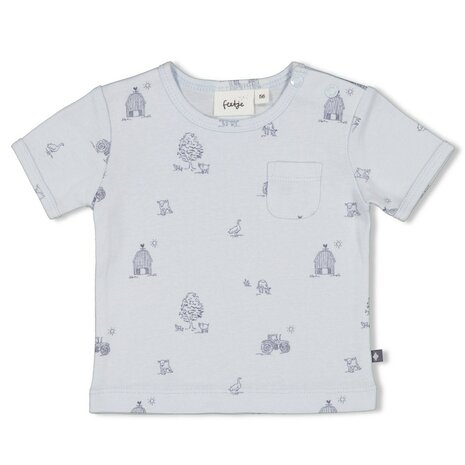 Feetje T-shirt AOP rib - Farm Life 51700932