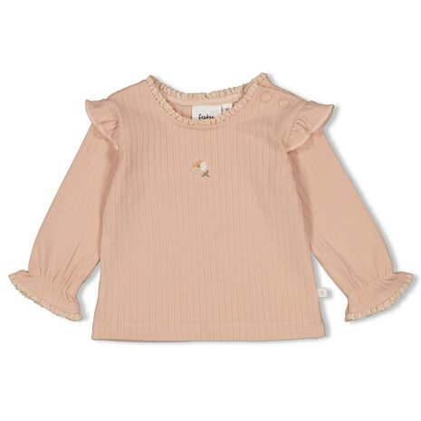 Feetje Longsleeve rib - Sweet Poppy 51602500