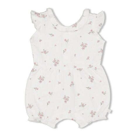 Feetje Playsuit AOP - Blossom, uit de Feetje Zomercollectie 2025.