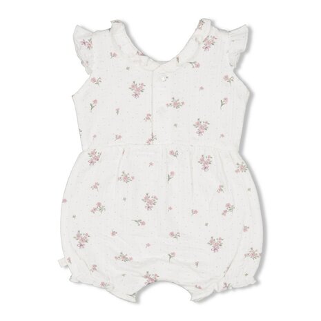 Feetje Playsuit AOP - Blossom, uit de Feetje Zomercollectie 2025.