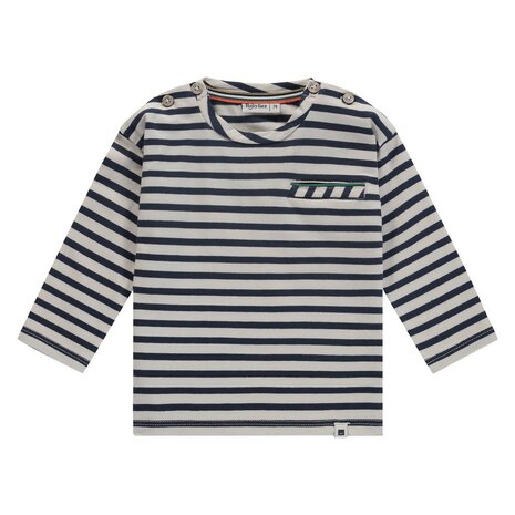 BABYFACE baby boys t-shirt long sleeve navy BBE25127603