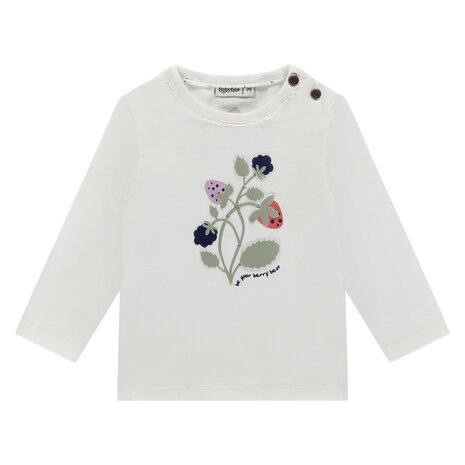 BABYFACE baby girls t-shirt long sleeve ivory BBE25128604