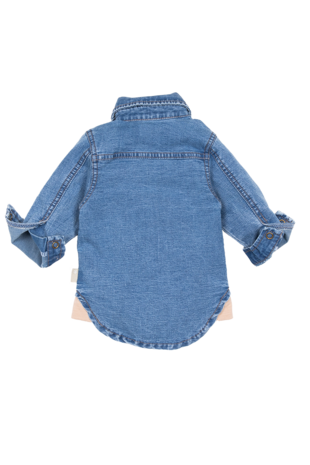 BESS Blouse Jog Denim 251002-021